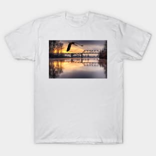 Dawn on the Snohomish T-Shirt